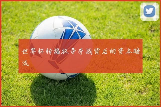 世界杯转播权争夺战背后的资本暗流